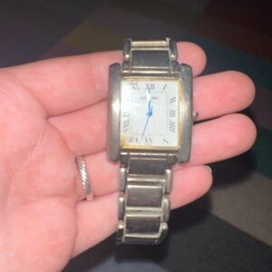 “Cartier” Silver Watch